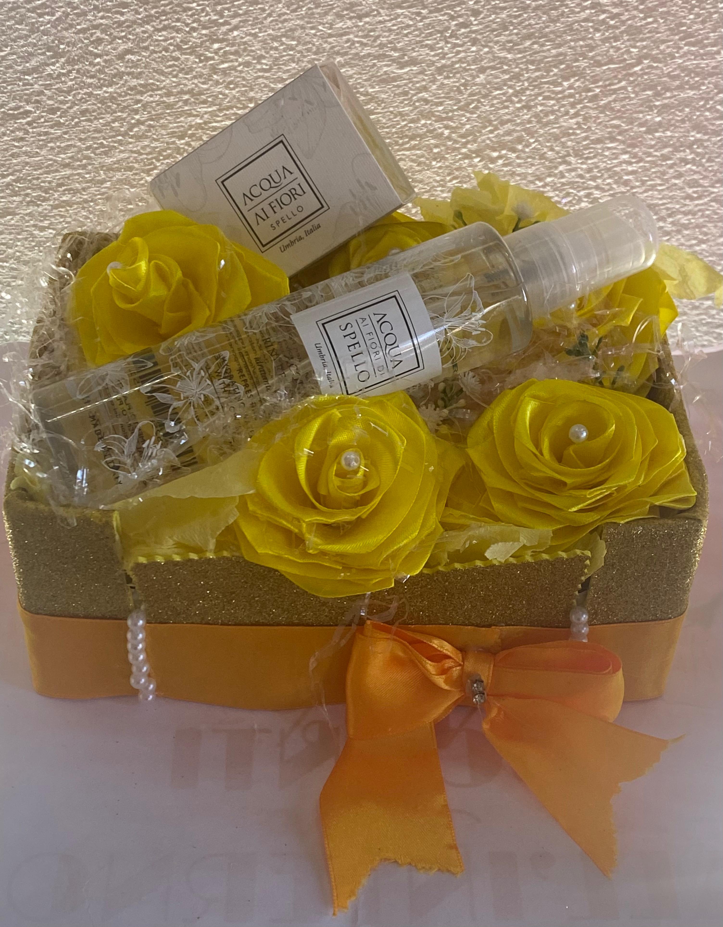 Cofanetto Regalo Giallo – Speciale Festa della Mamma