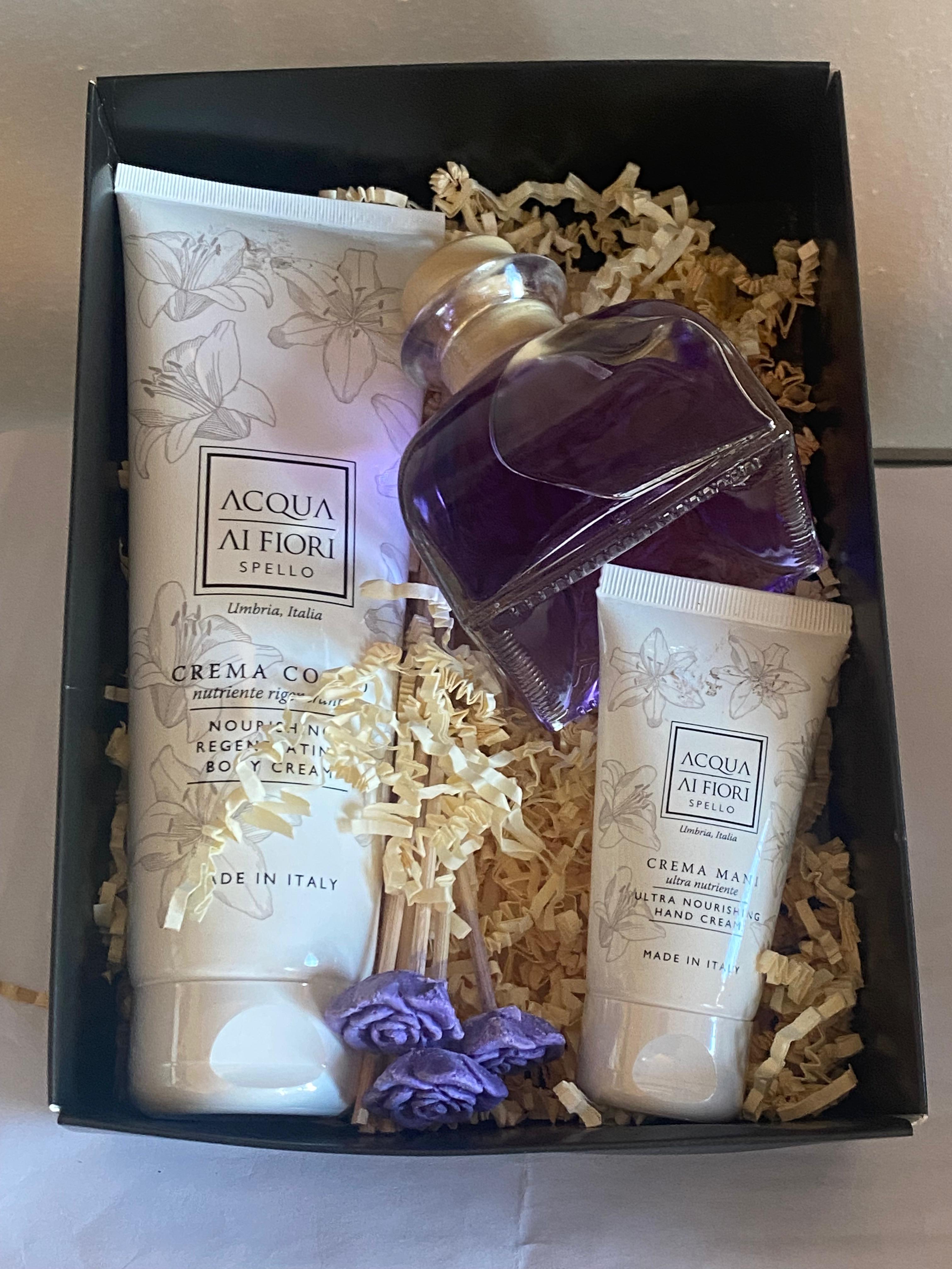 Cofanetto Benessere – Acqua di Spello & Fivessence